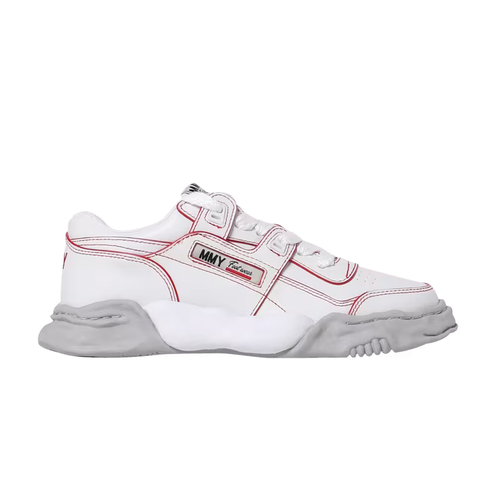 Maison Mihara Yasuhiro Parker OG Sole Leather Low White Red
