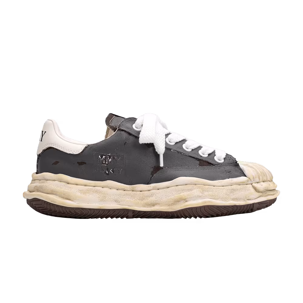 Maison Mihara Yasuhiro Blakey OG Sole Film Attached Canvas Low Grey