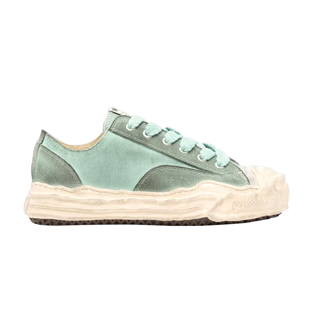 Maison Mihara Yasuhiro Hank OG Sole Mixed Material Low Green