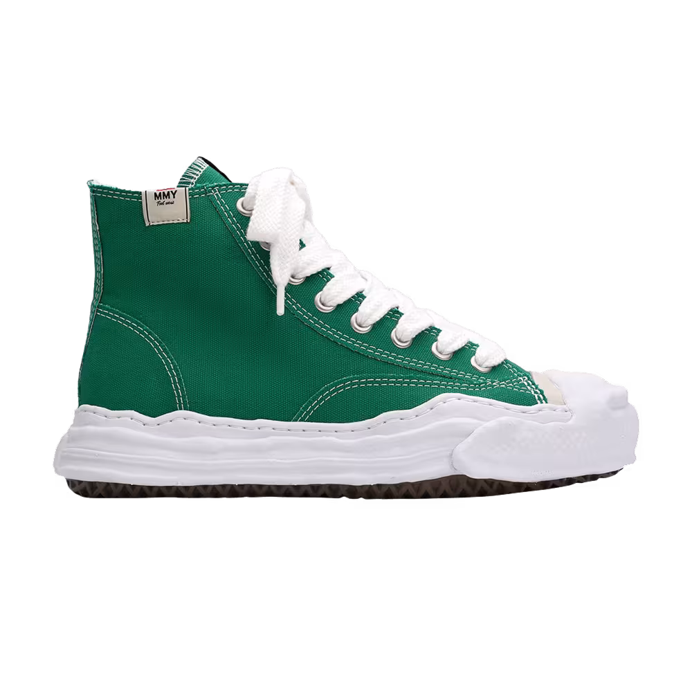 Maison Mihara Yasuhiro Hank OG Sole Canvas High Clear Green