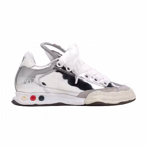 Maison Mihara Yasuhiro Herbie Puffer OG Sole Leather Low 'Silver'