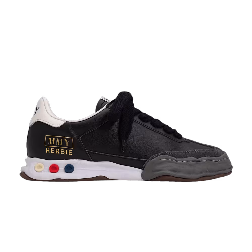 Maison Mihara Yasuhiro Herbie OG Sole Leather Low Black
