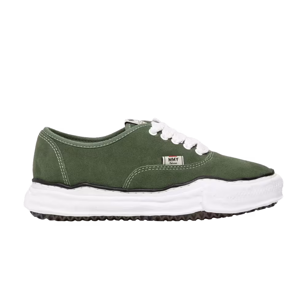 Maison Mihara Yasuhiro Baker OG Sole Suede Low Green
