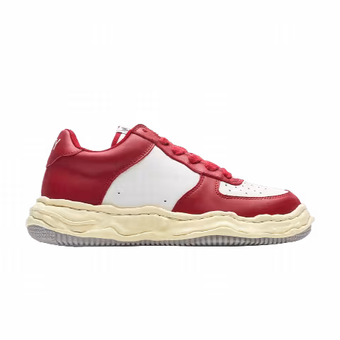 Maison Mihara Yasuhiro Wayne OG Sole Vintage Leather Low 'Red'