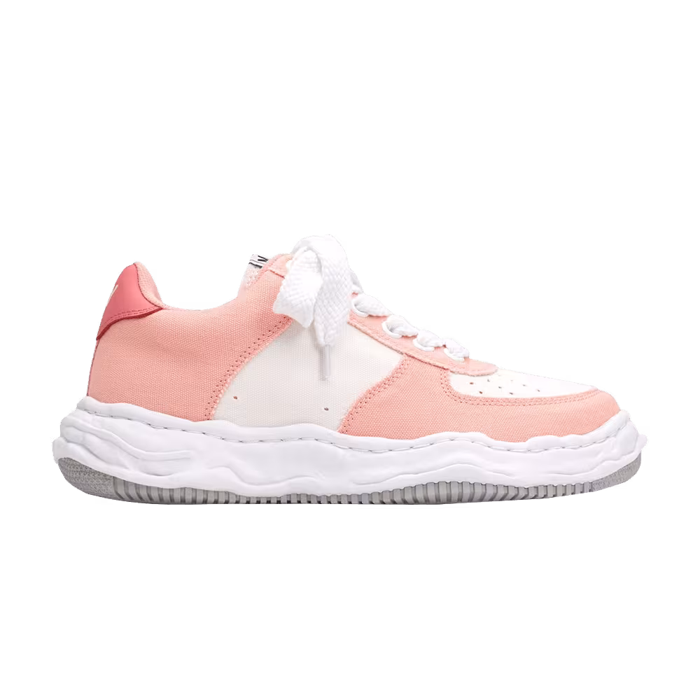 Maison Mihara Yasuhiro Wayne OG Sole Canvas Low Pink White