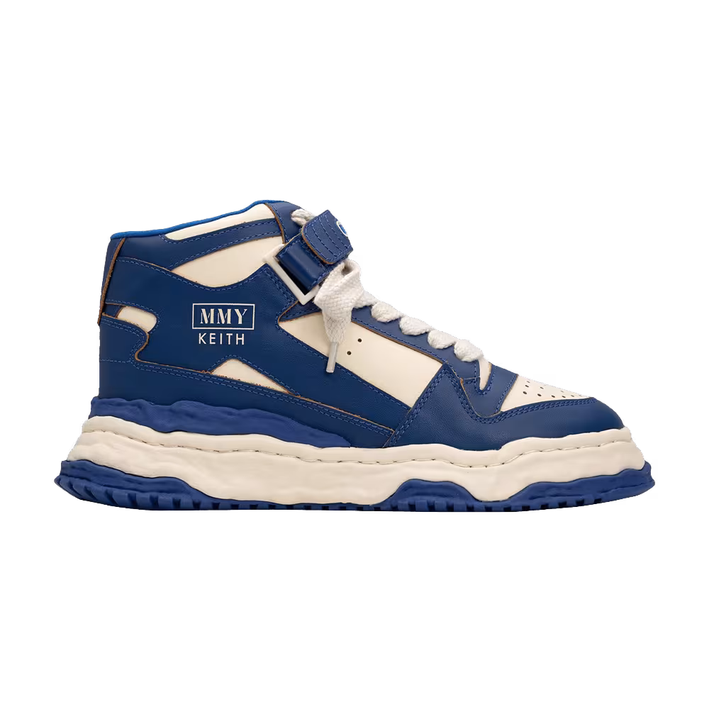Maison Mihara Yasuhiro Keith OG Sole Leather High Blue White