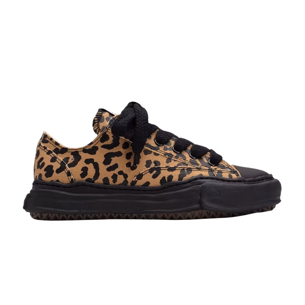 Maison Mihara Yasuhiro Peterson OG Sole Canvas Low Leopard