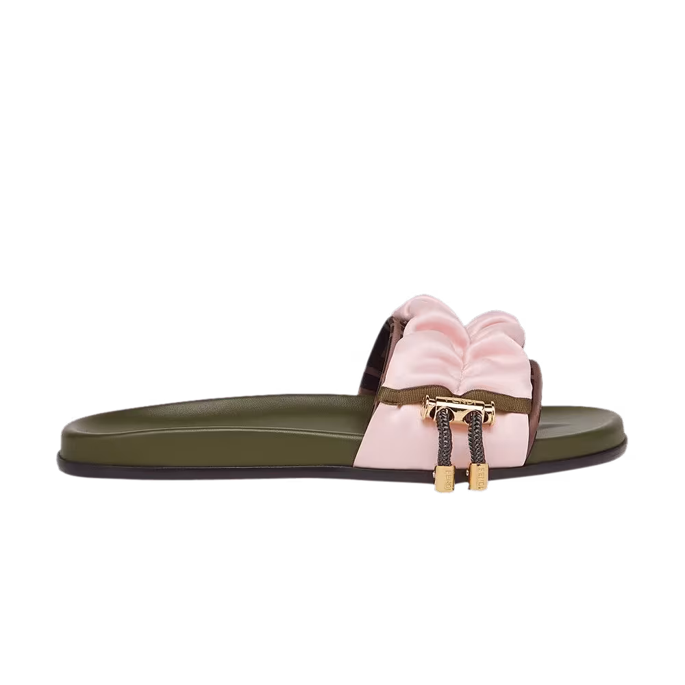 Fendi Women's Vertigo Slides Pink
