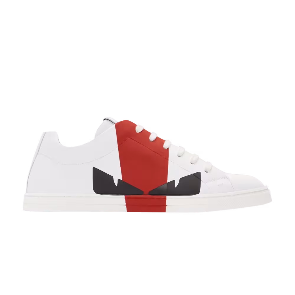 Fendi Leather Sneaker Bug Eyes
