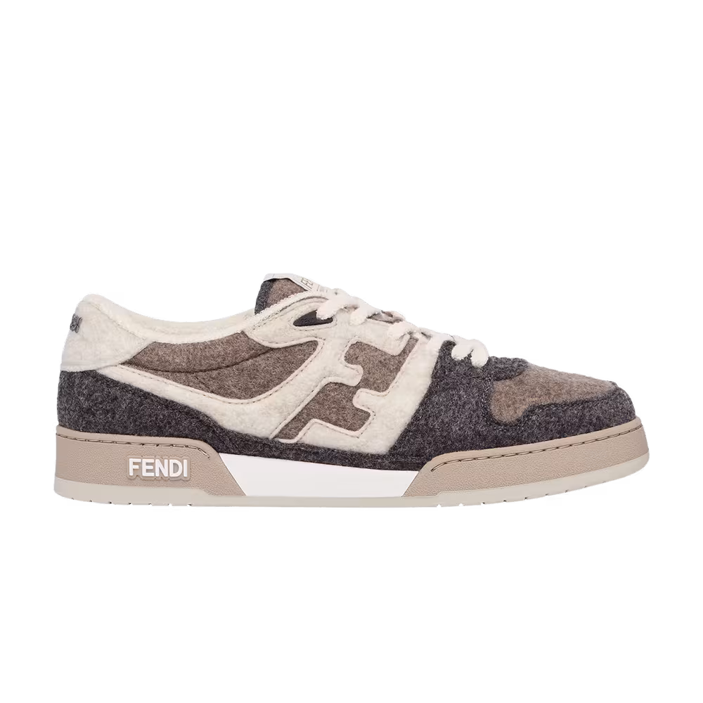 Fendi Match Brown Black Felt