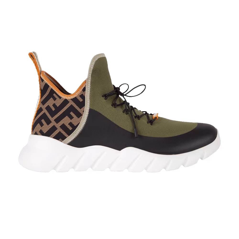 Fendi Fabric Runners Green