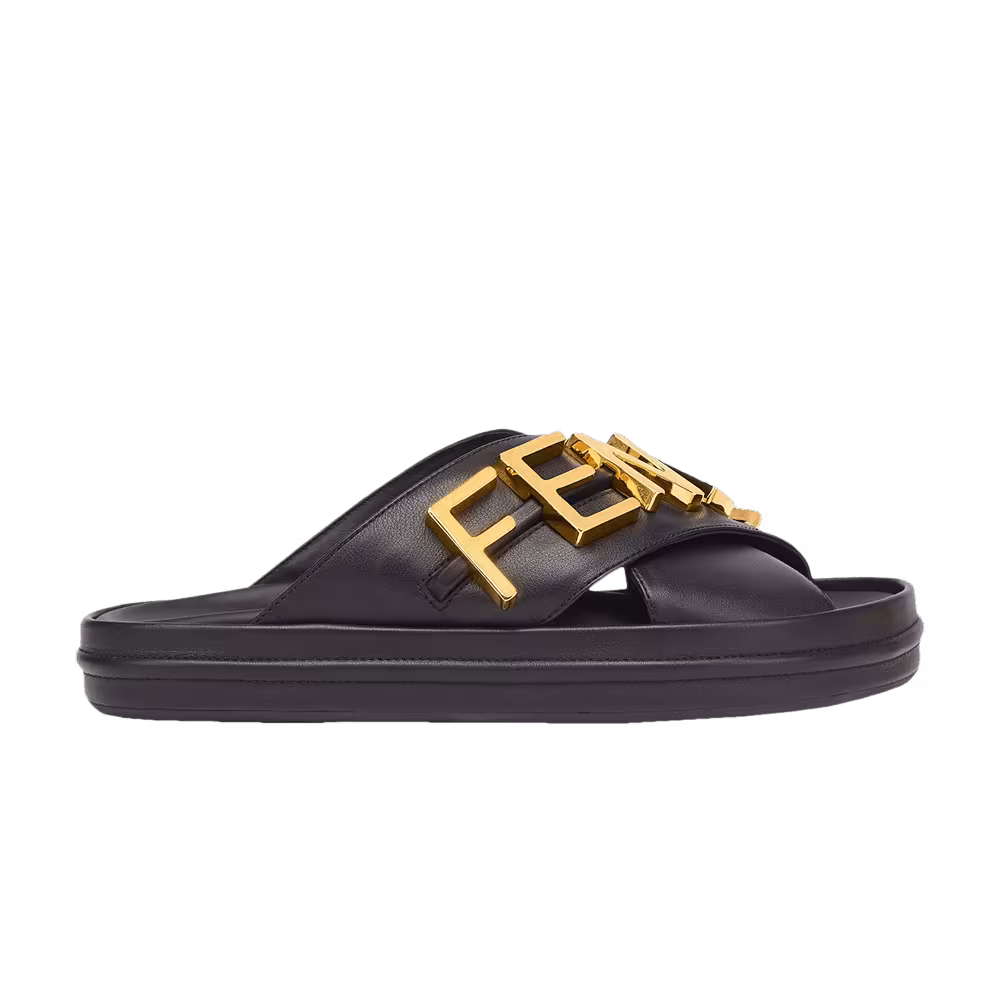 Fendi Women's Fendigraphy Slide Black