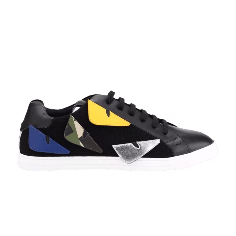Fendi Leather Sneaker Monster Eyes