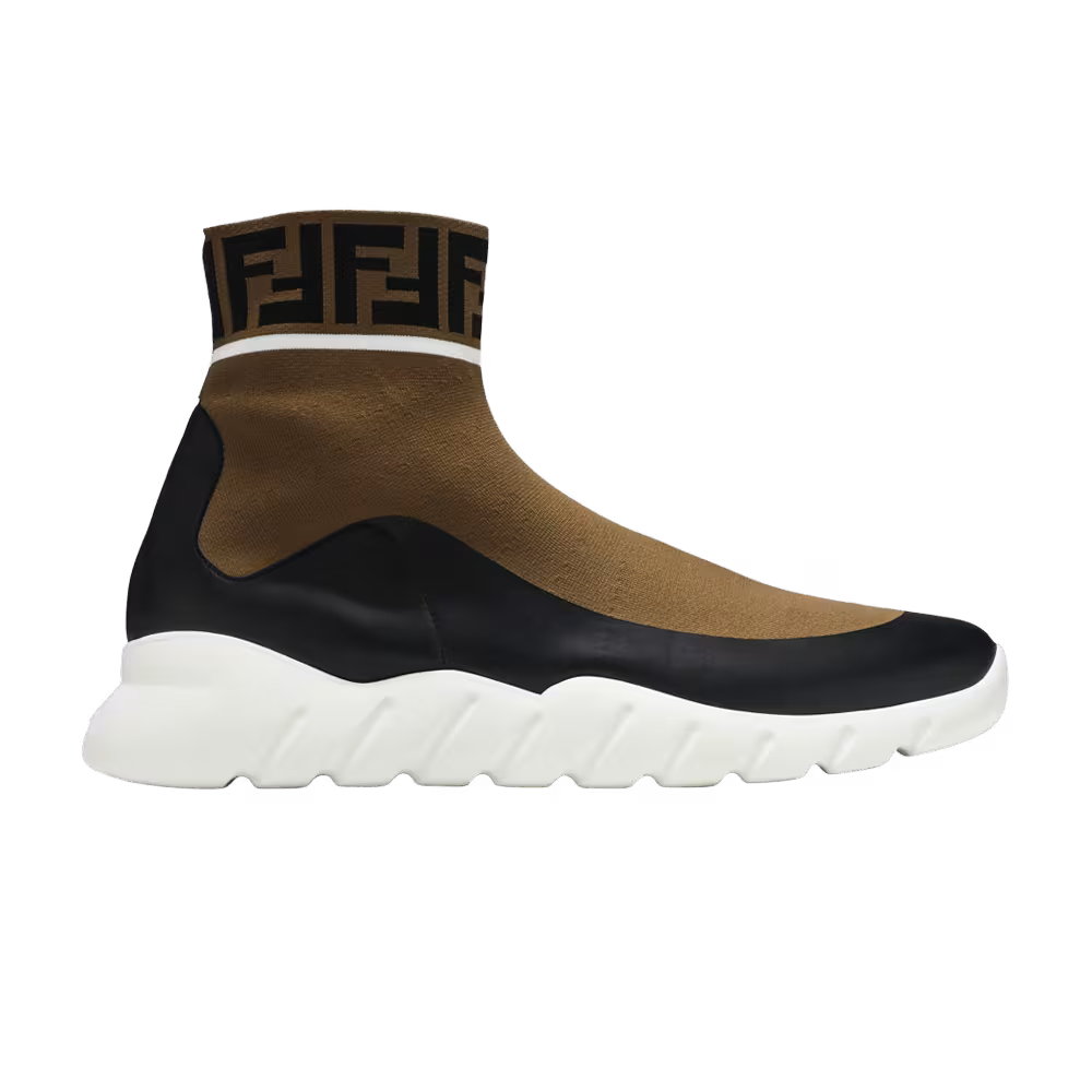 Fendi Tech Fabric High Forever Fendi - Brown