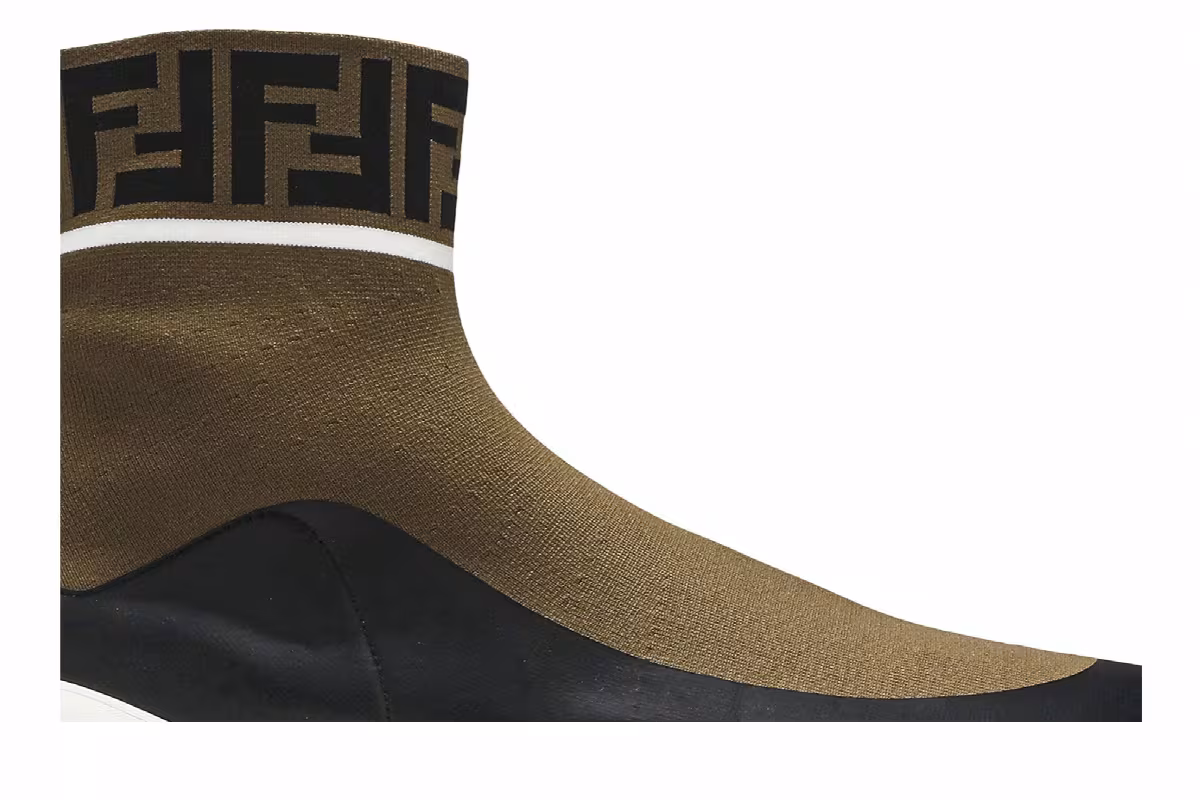 Fendi Tech Fabric High Forever Fendi - Brown, view 3