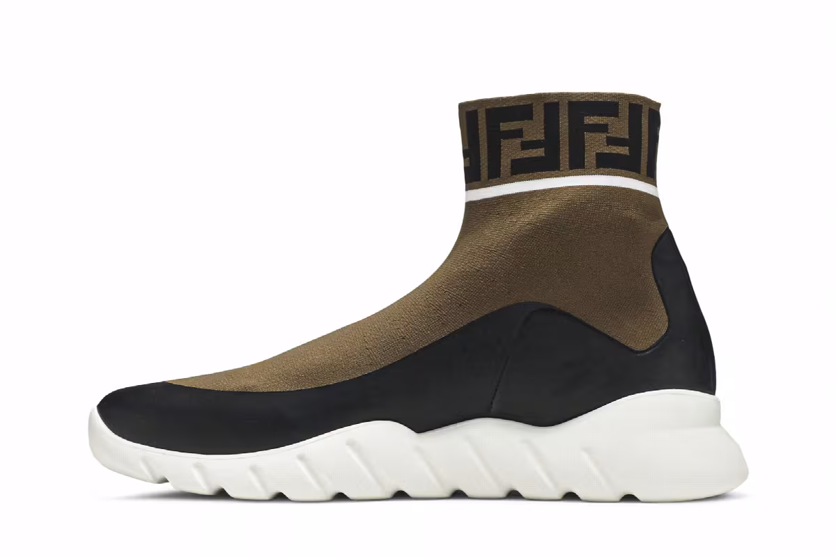 Fendi Tech Fabric High Forever Fendi - Brown, view 4