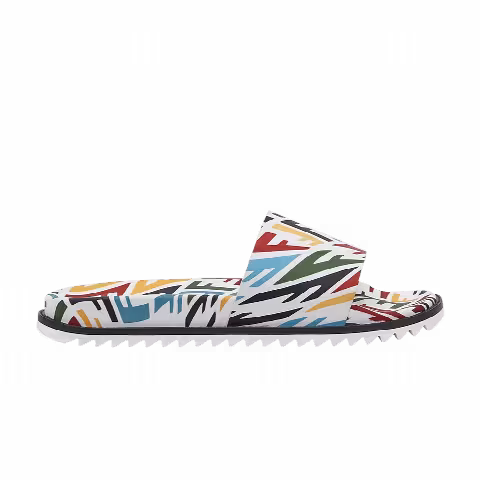 Fendi Rubber Slides 'FF Vertigo - Multi'