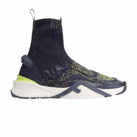 Fendi Flow High 'Blue Lime Speckled'