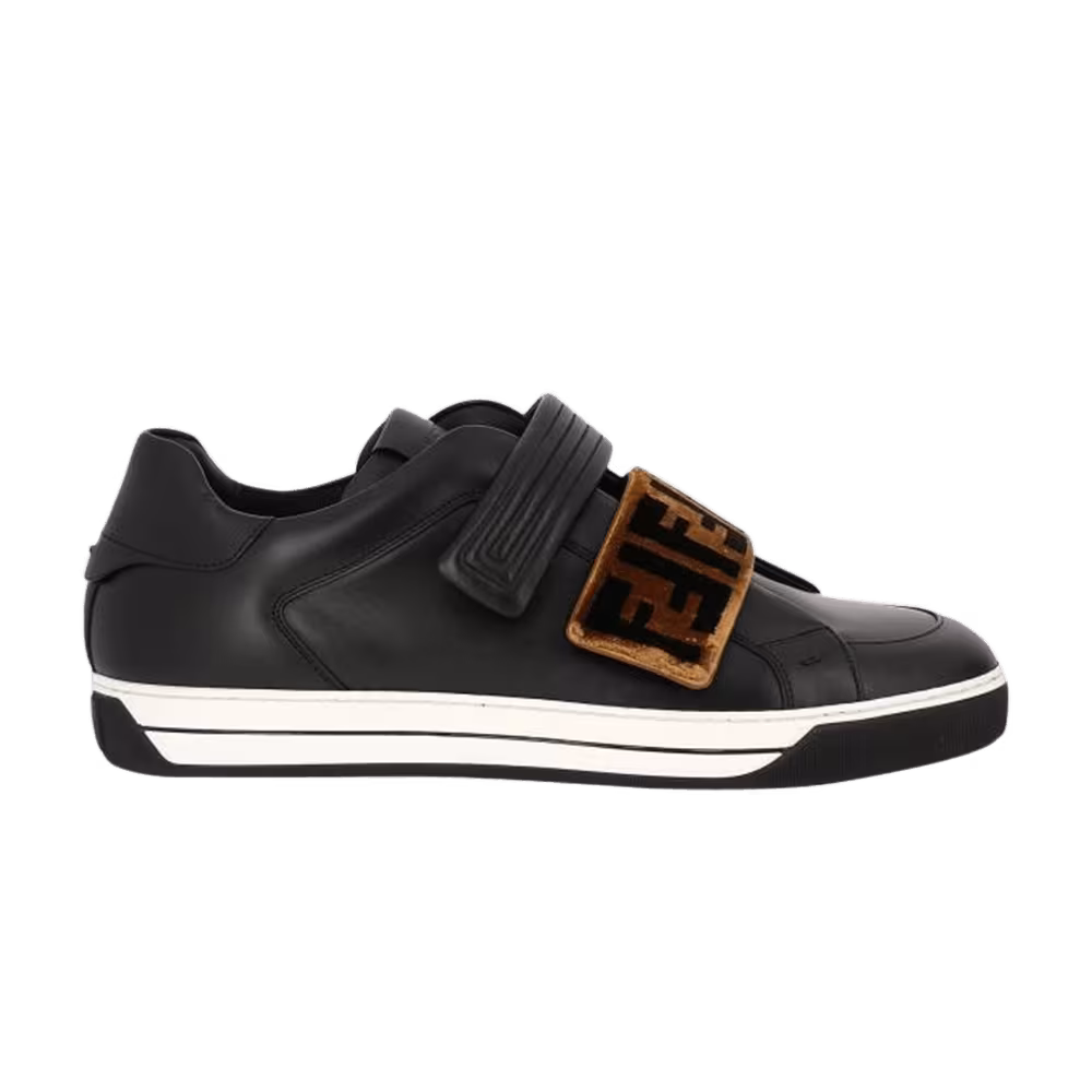 Fendi Velcro Leather Low Top Tappetino