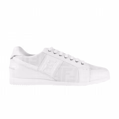 Fendi Wimbledon Leather Low 'All White'