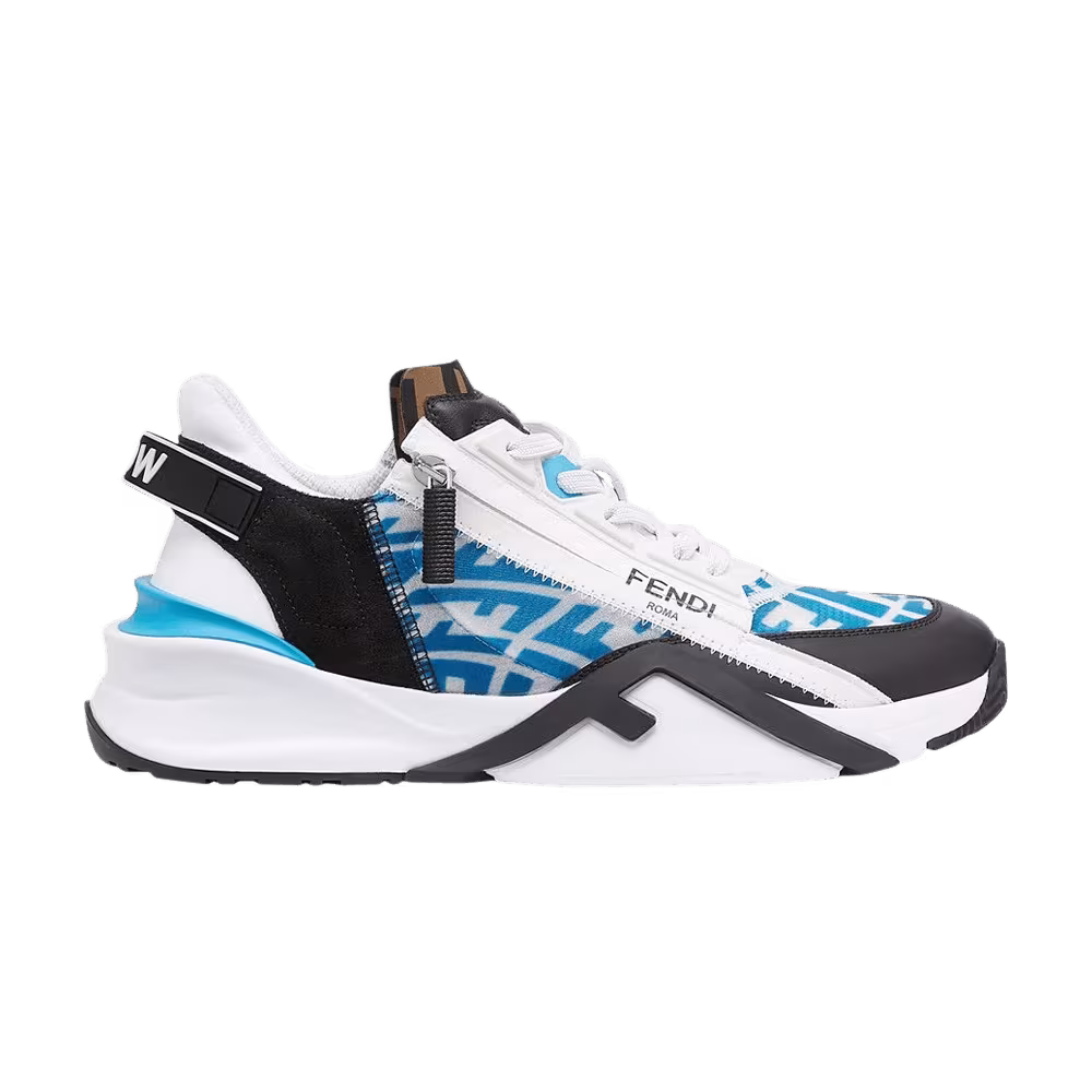 Fendi Flow FF Motif Slip-On Blue