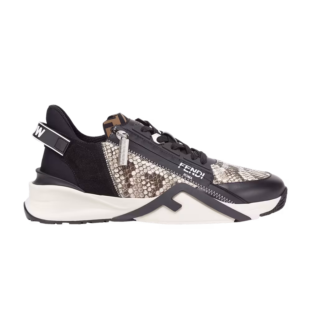 Fendi Flow Black Python