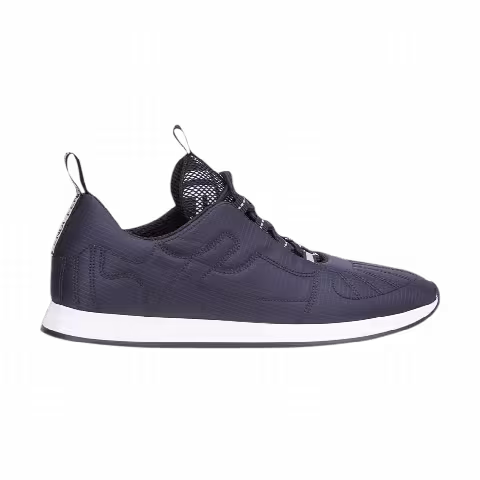 Fendi Wmns FFreedom Nylon Quilted Sneaker 'Navy Blue'
