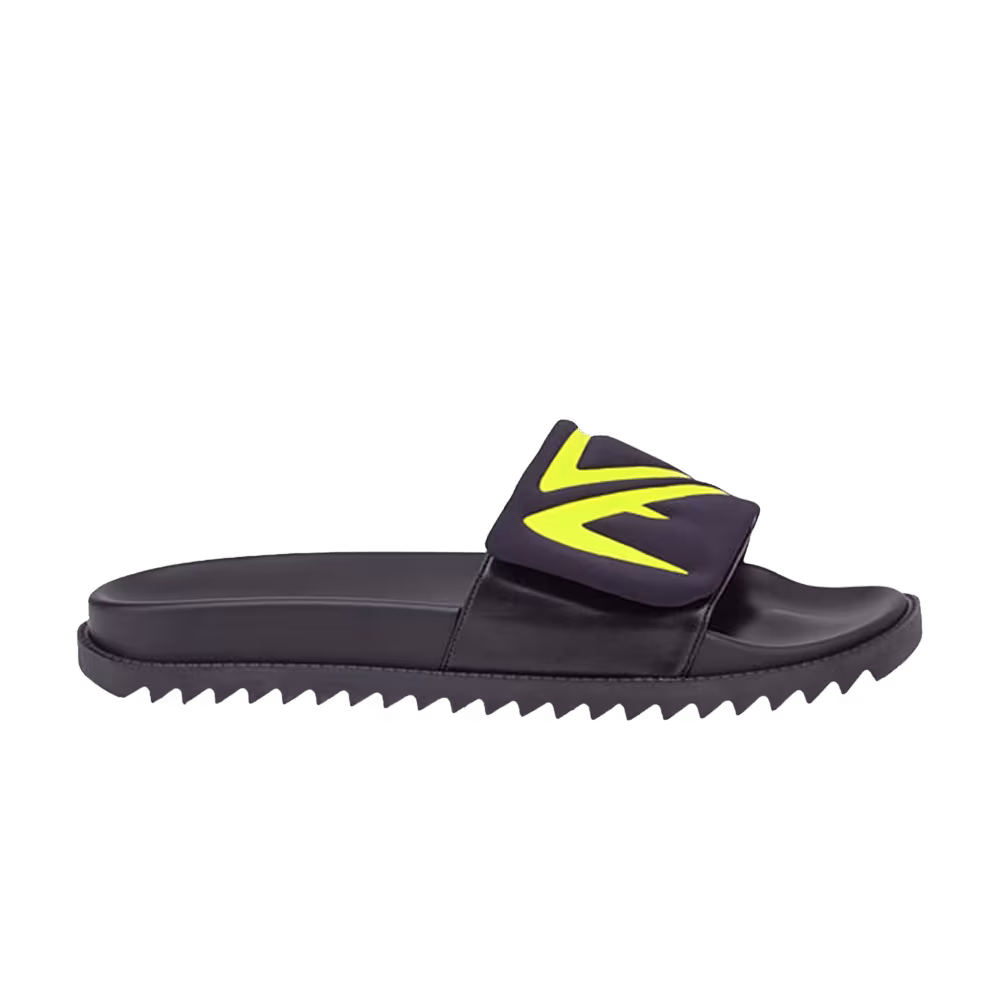 Fendi Slides Black Lemon