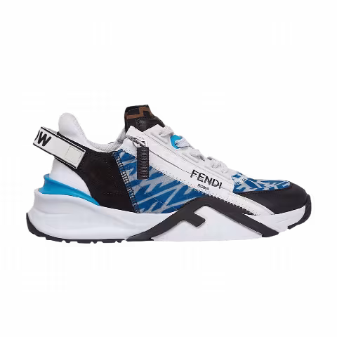 Fendi Wmns Flow FF Motif Low 'Light Blue'