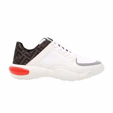 Fendi Tech Fabric Low 'White Orange'