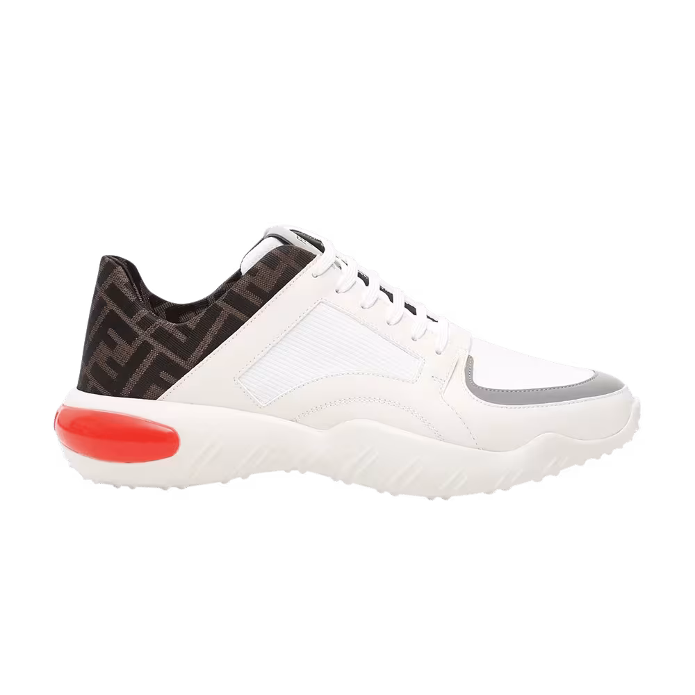 Fendi Tech Fabric Low White Orange