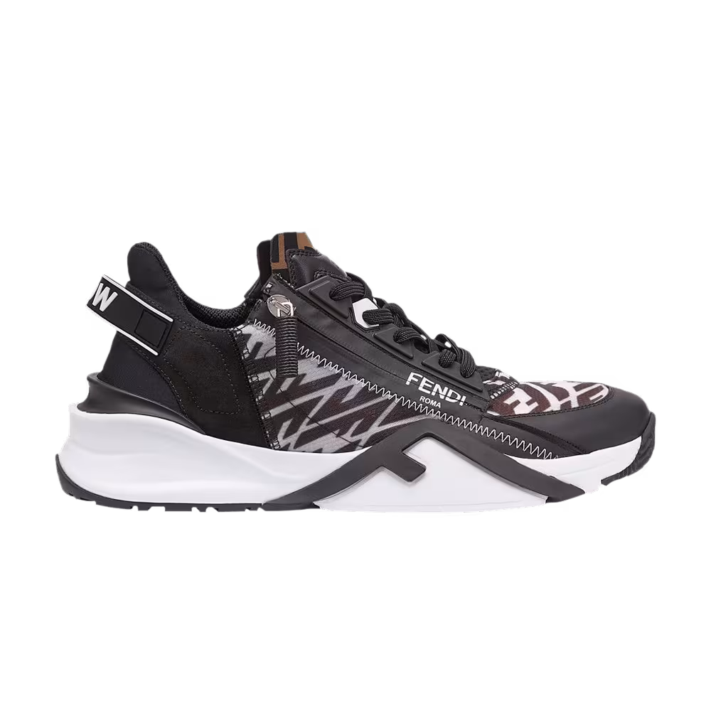 Fendi Flow FF Motif Slip-On Black