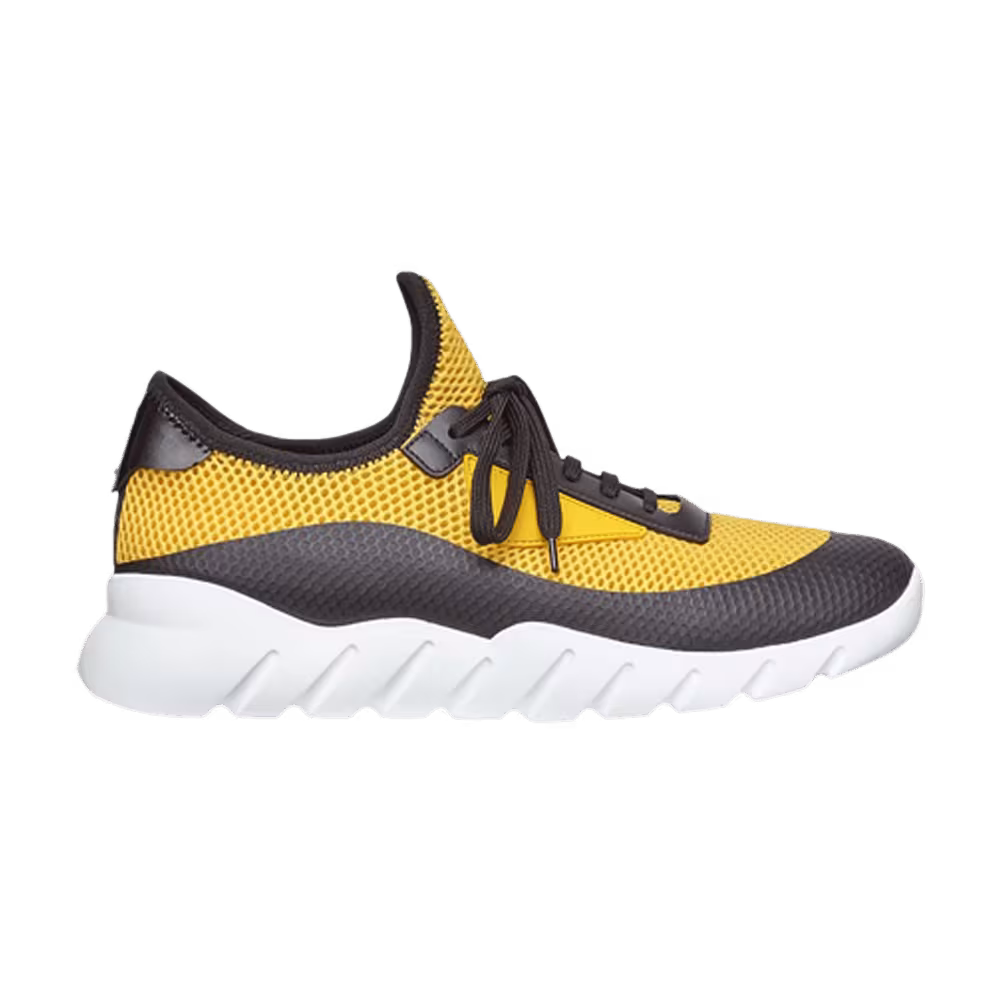 Fendi Mesh Low Yellow Black