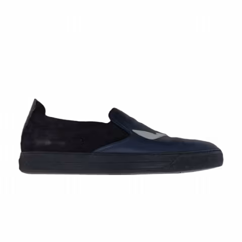 Fendi Monster Slip-On 'Navy Black'