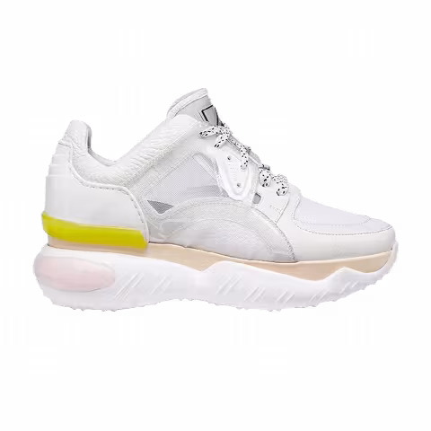 Fendi Wmns Platform Sneakers 'White Yellow Pink'