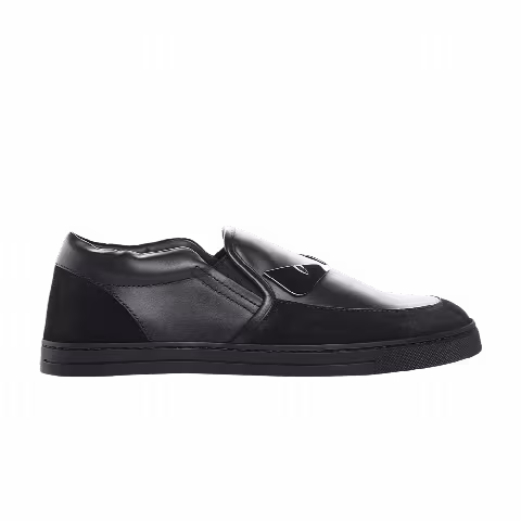 Fendi Vitello Monster Eyes Slip-On 'Black'
