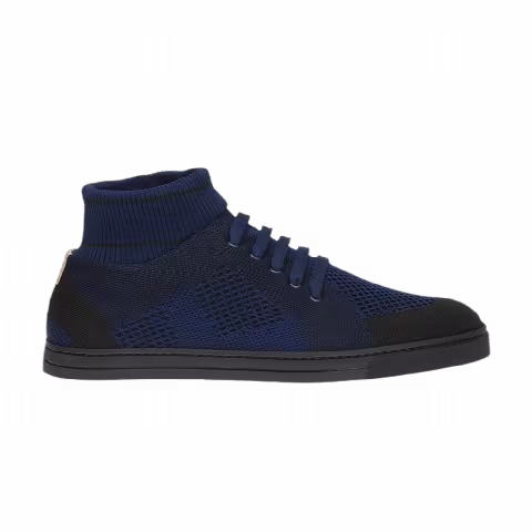 Fendi Sock Sneaker High 'Navy Black'