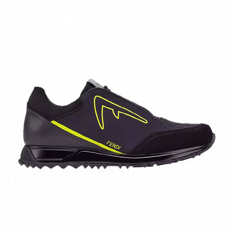 Fendi Scuba Low 'Black Lemon'