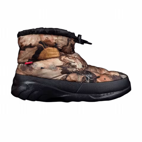 Supreme x The North Face Nuptse Bootie 'Leaves Print'