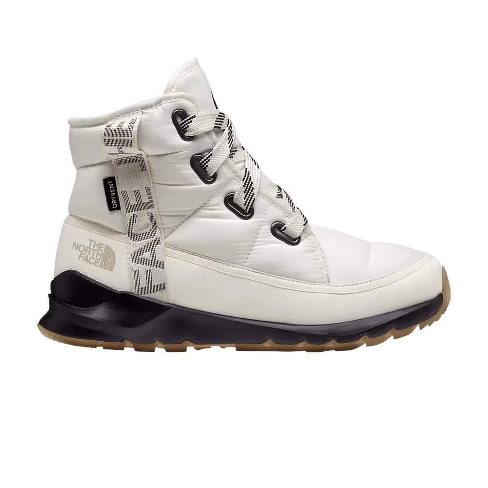 The North Face Women's Thermoball Lace Up Luxe Gardenia White Black