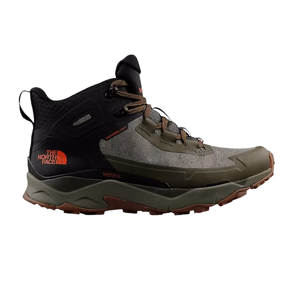 The North Face Vectiv Exploris Mid Military Olive