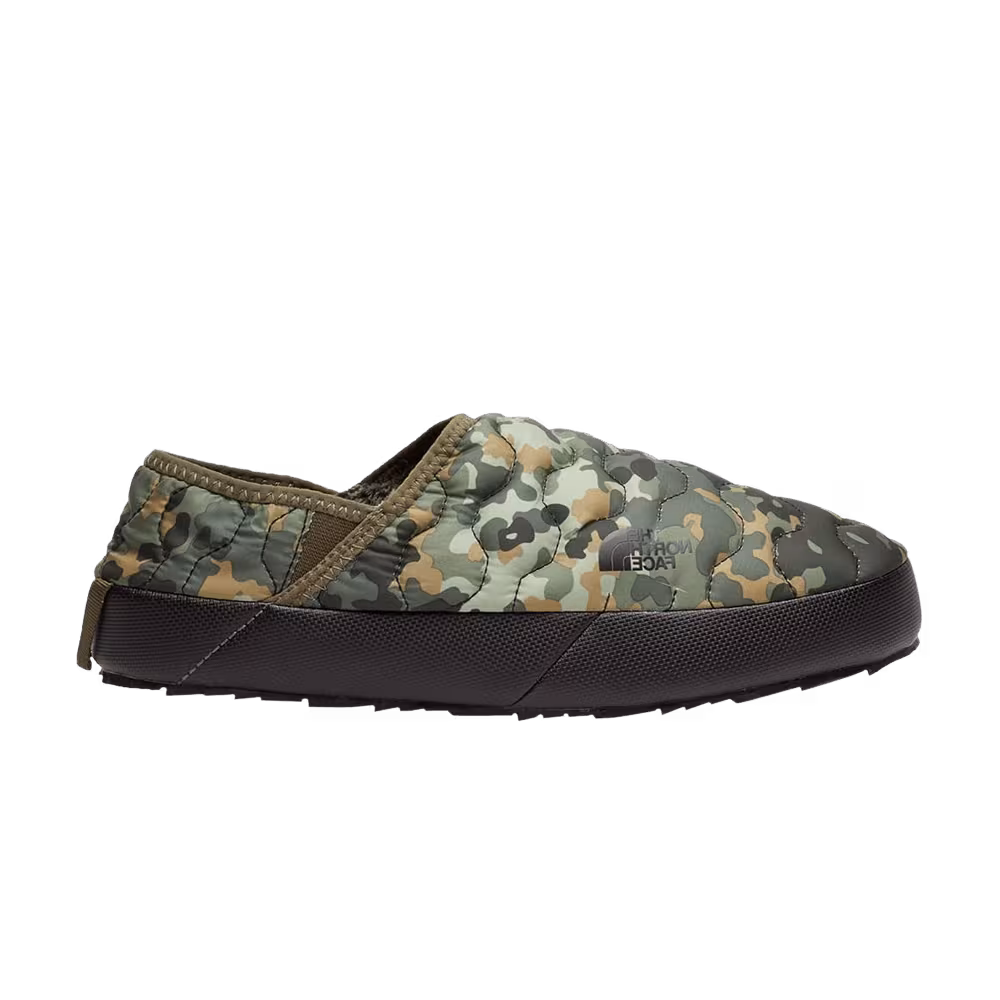 The North Face Thermoball Traction Mule 4 Tarmac Green Camo