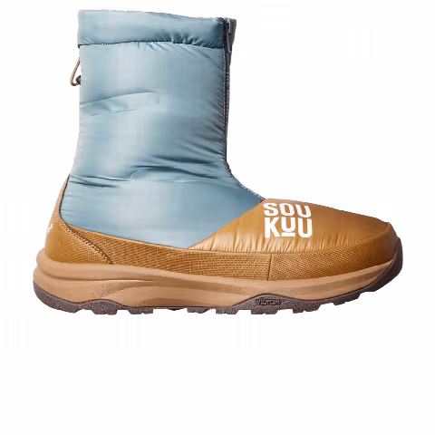 Undercover SOUKUU x The North Face Nuptse Bootie 'Bronze Brown Concrete Grey'