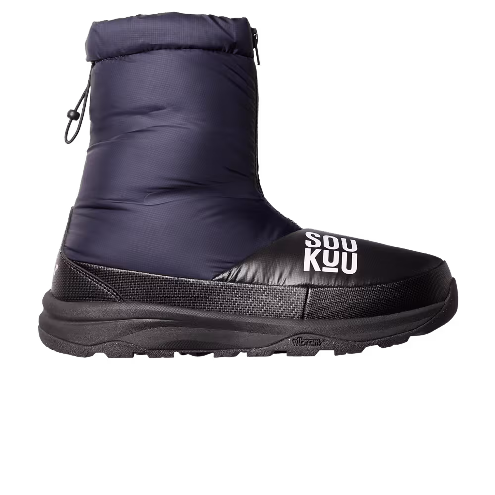Undercover SOUKUU x The North Face Nuptse Bootie Black Aviator Navy