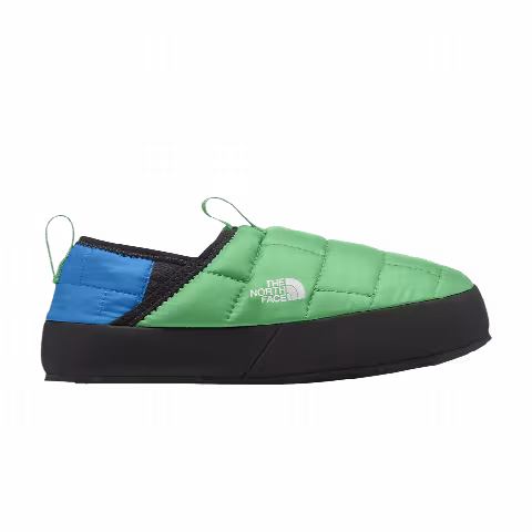 The North Face Thermoball Traction Mule 2 Kids 'Chlorophyll Green Optic Blue'