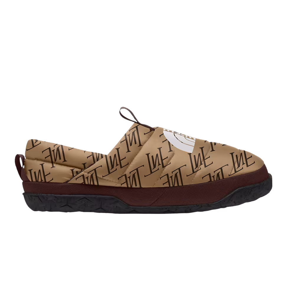 The North Face Nuptse Mule Almond Butter Monogram