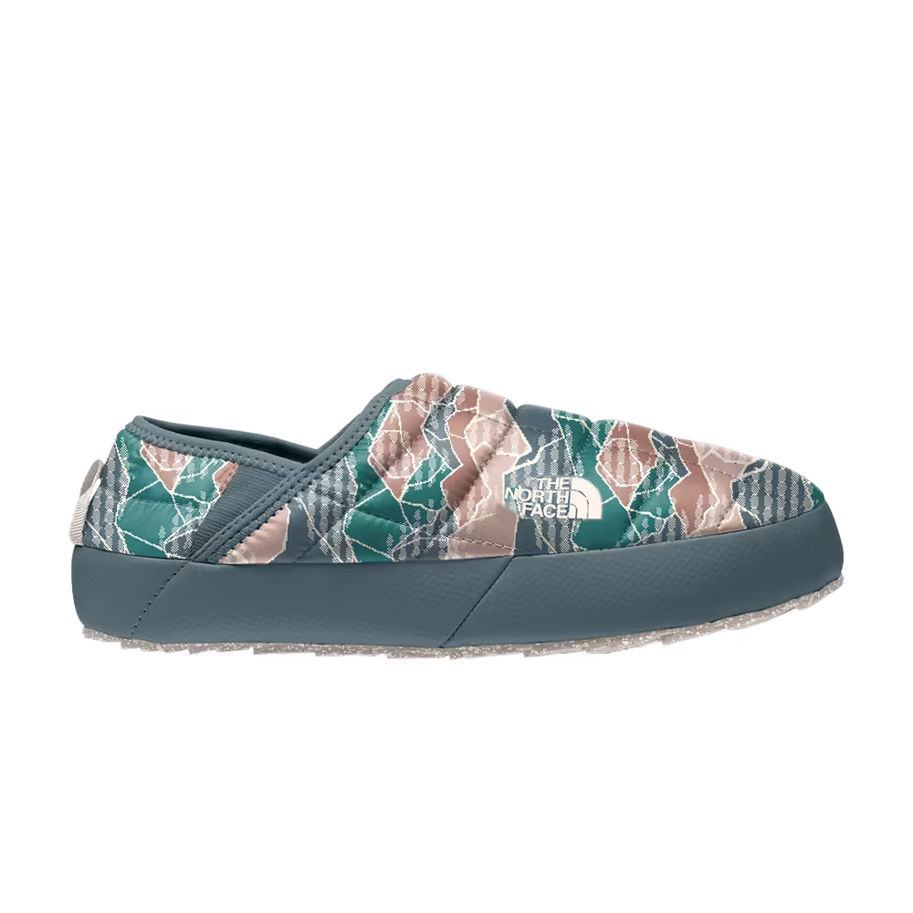 The North Face Women's Thermoball Traction Mule 5 Porcelain Green Camo
