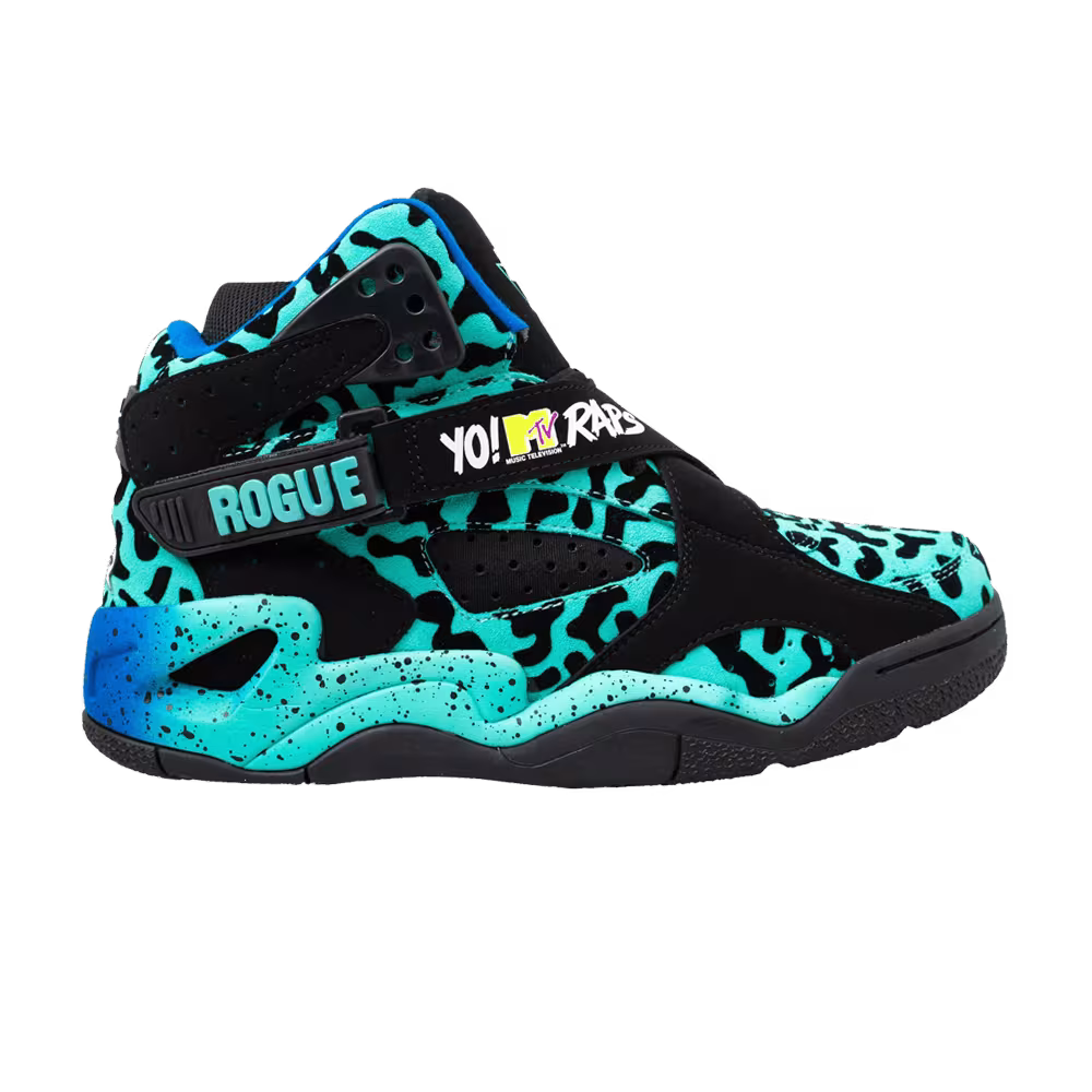 Yo! MTV Raps x Ewing Rouge Cheetah - Black Teal
