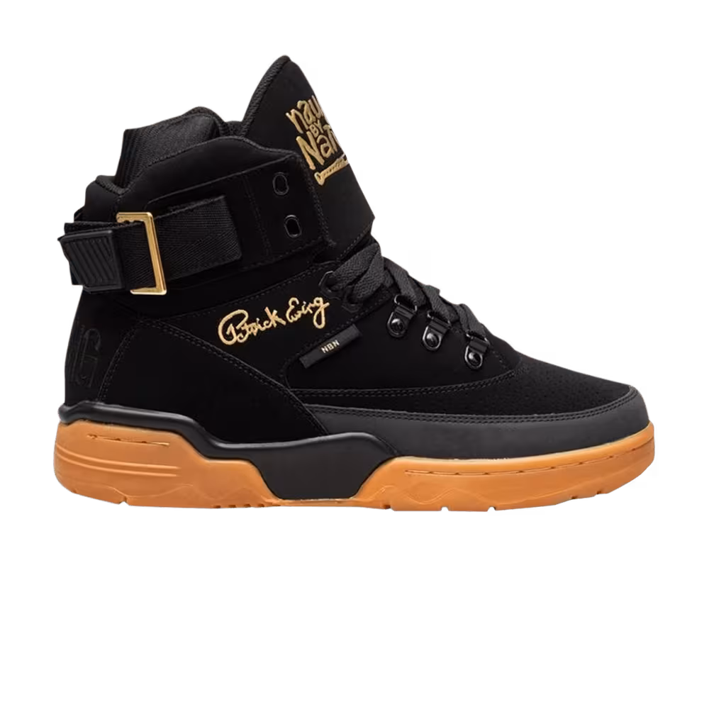 Naughty By Nature x Ewing 33 High Winter Black Gum