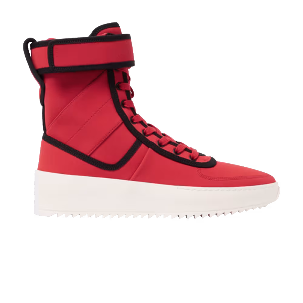 Fear of God Military Sneaker Red Black